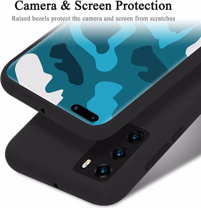 Produktbild Cadorabo TPU Liquid Silicone Case Cover (Huawei P40)