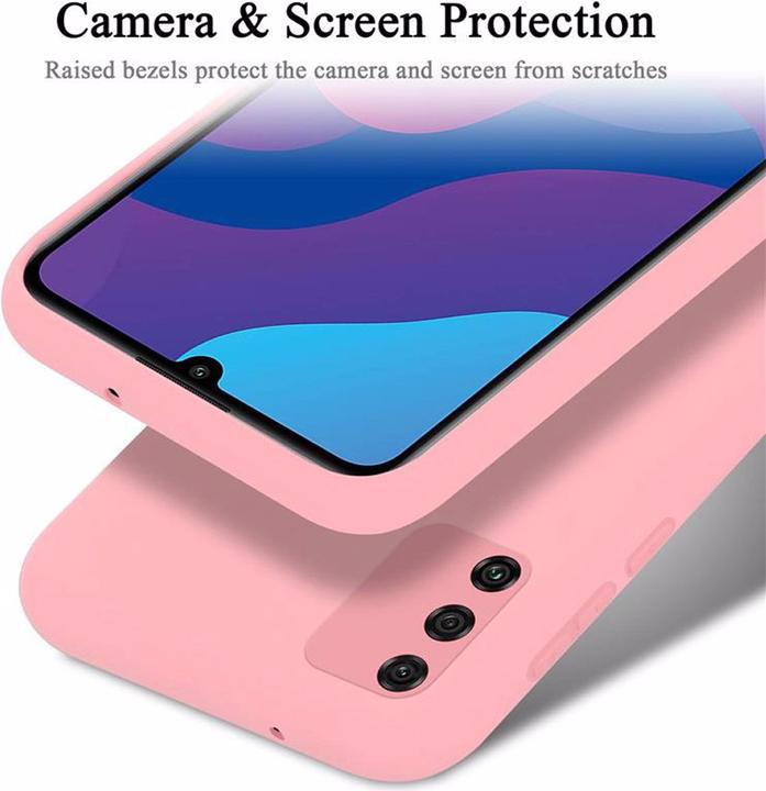 Actual product image Cadorabo TPU Liquid Silicone Case Cover (Honor 9A)