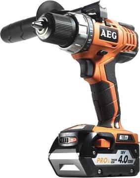 Immagine prodotto AEG BS 18C LI-202C - Trapano avvitatore a percussione - a batteria - 2 velocità 13 mm - 60 N-m - 2... (Batteria)