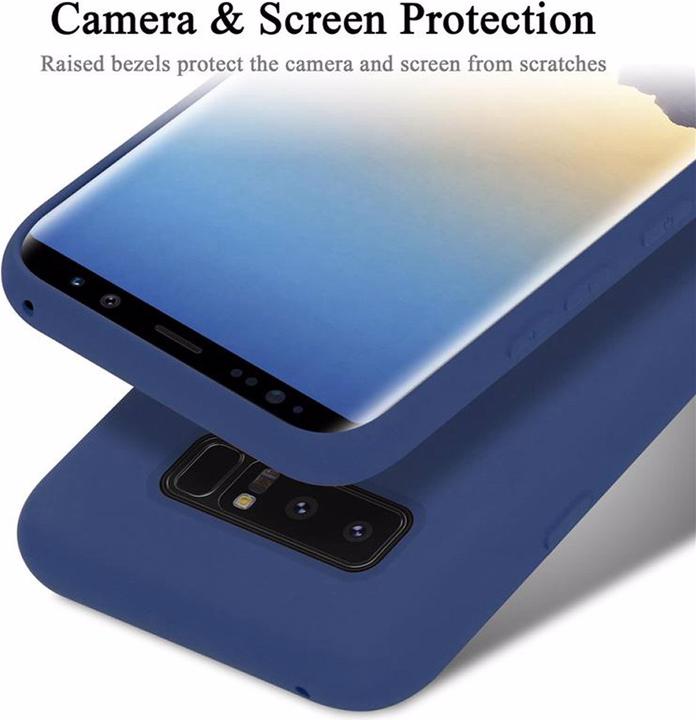 Immagine prodotto Cadorabo Copertura della cassa del silicone liquido TPU (Samsung Galaxy Note 8)