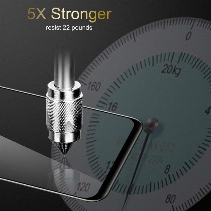 Actual product image Cadorabo Full screen display protection glass with installation guide (3 Piece, Apple iPhone 7)