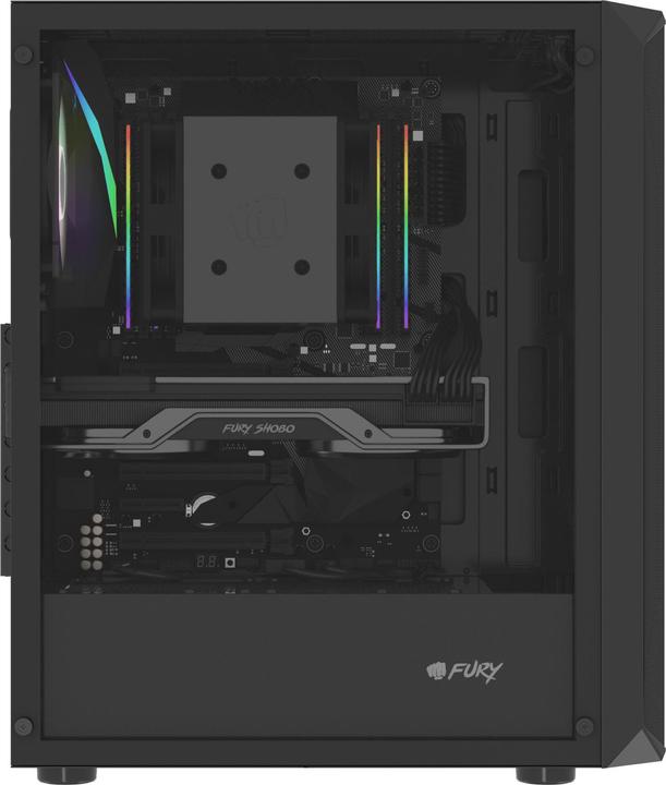 Image du produit Fury Obudowa OBUDOWA SHOBO SH4 RGB MIDI TOWER Z OKNEM CZARNA (ATX, mATX, Mini-ITX)