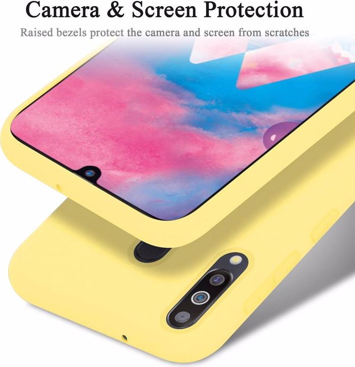 Produktbild Cadorabo TPU Liquid Silicone Case Cover (Samsung Galaxy A40s, Samsung Galaxy M30)