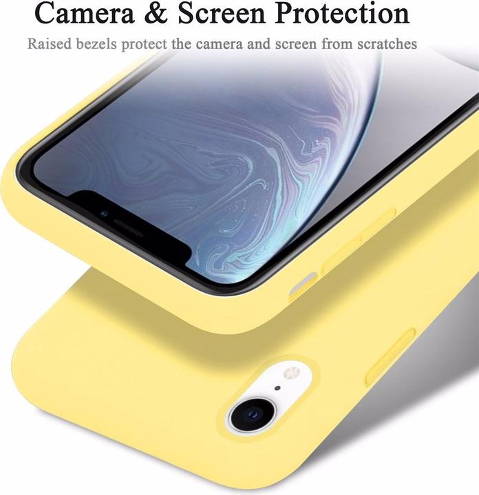 Immagine prodotto Cadorabo Copertura della cassa del silicone liquido TPU (Apple iPhone XR)