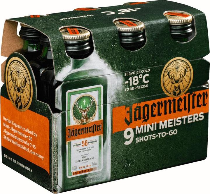 Actual product image Jägermeister Mayor 35% (1 x 2 cl)