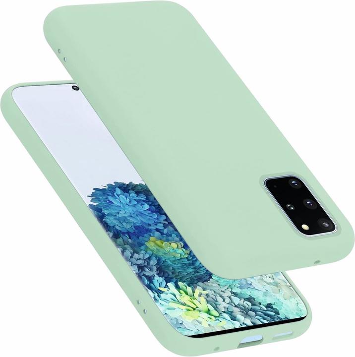 Actual product image Cadorabo TPU Liquid Silicone Case Cover (Samsung Galaxy S20+)