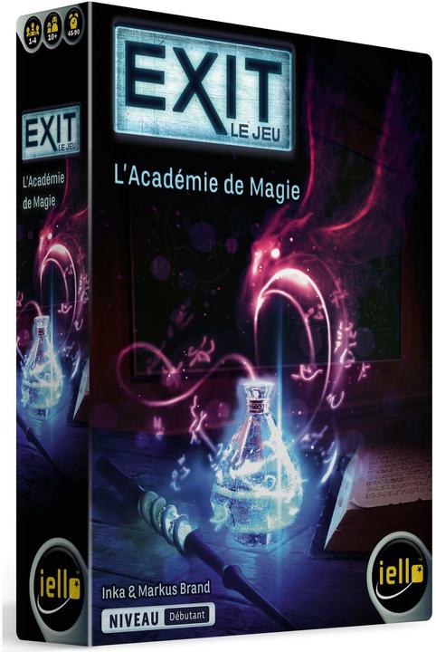 Produktbild Iello EXIT L'AcadÃ©mie de Magie 10+/1-4 Date de sortie 8.11.2024 (Französisch)