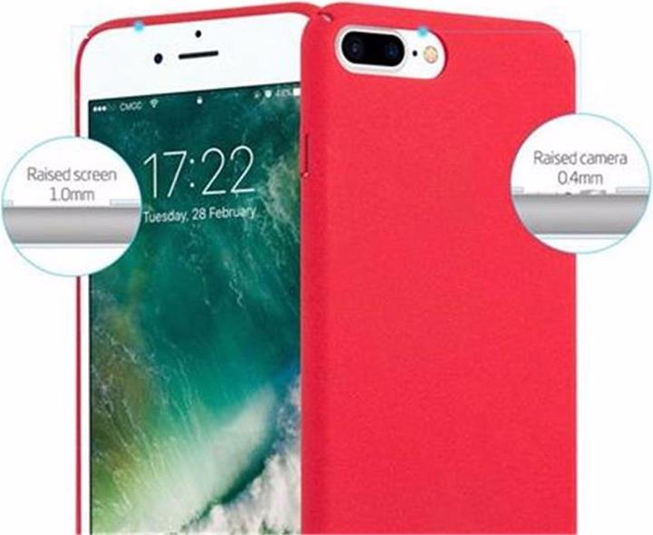 Actual product image Cadorabo Hard Cover Frosty Cover (Apple iPhone 7 Plus, Apple iPhone 7s Plus, Apple iPhone 8 Plus)