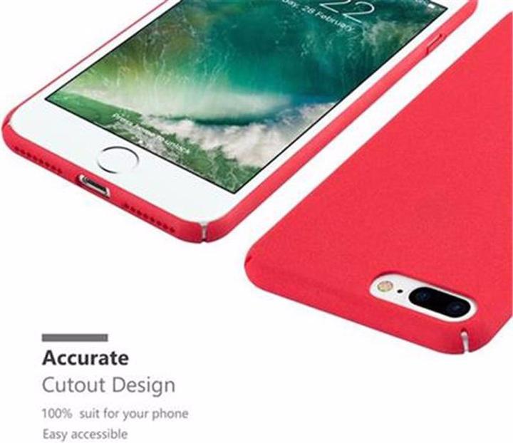 Actual product image Cadorabo Hard Cover Frosty Cover (Apple iPhone 7 Plus, Apple iPhone 7s Plus, Apple iPhone 8 Plus)