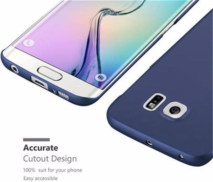 Image du produit Cadorabo Hard Cover Couverture métallique mate (Samsung Galaxy S6 Edge)