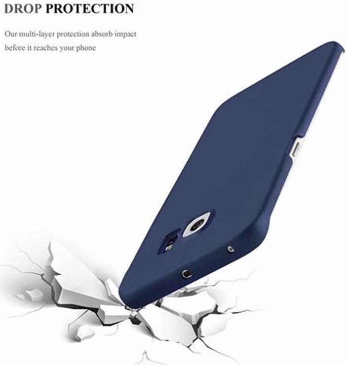 Image du produit Cadorabo Hard Cover Couverture métallique mate (Samsung Galaxy S6 Edge)