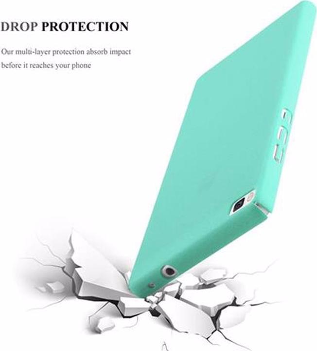 Actual product image Cadorabo Hard Cover Frosty Cover (Huawei P8)