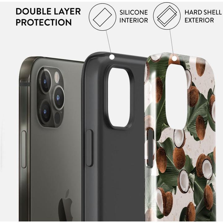 Immagine prodotto Burga Tough Case Apple iPhone 12/12 Pro - Coconut Crush (Realme 12 Pro+, Apple iPhone 12)