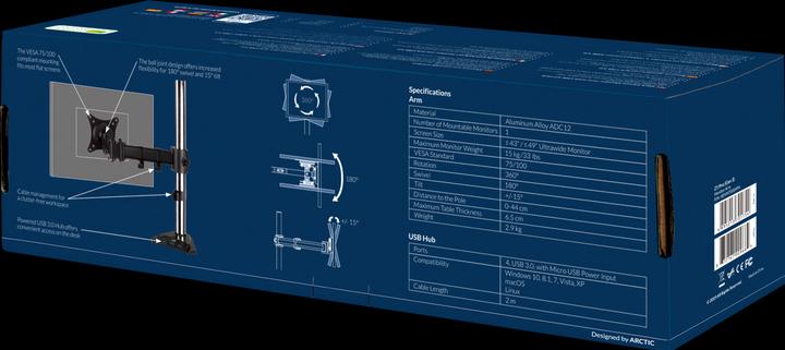 Produktbild Arctic Z1 Pro Gen 3 (Tisch, 38")