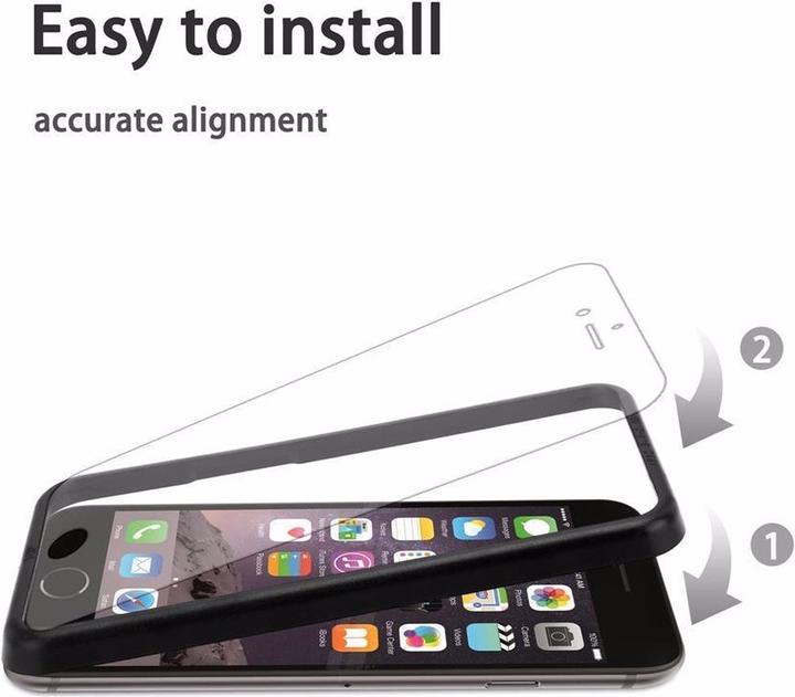 Productafbeelding Cadorabo Schermbeschermend glas met installatiehulp (3 Stuk, Apple iPhone 6, Apple iPhone 6s)