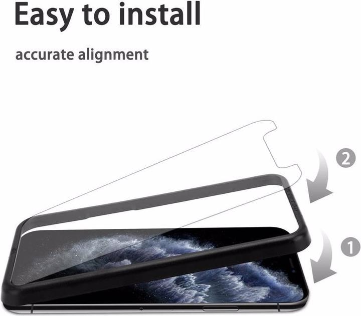 Productafbeelding Cadorabo Schermbeschermend glas met installatiehulp (3 Stuk, Apple iPhone 11 Pro Max)