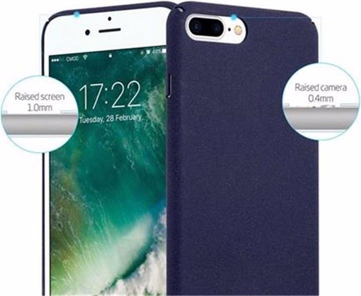 Immagine prodotto Cadorabo Copertina rigida Copertina gelata (Apple iPhone 7 Plus, Apple iPhone 7s Plus, Apple iPhone 8 Plus)