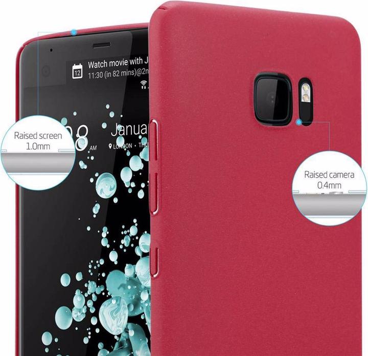 Productafbeelding Cadorabo Harde kaft Frosty Cover (HTC U Ultra)