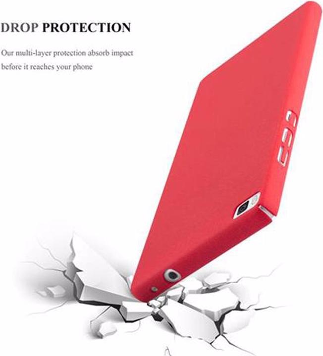 Actual product image Cadorabo Hard Cover Frosty Cover (Huawei P8)