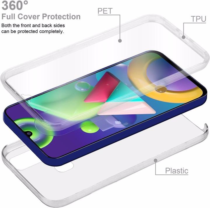 Productafbeelding Cadorabo TPU 360 graden hoesje (Samsung Galaxy M21, Samsung Galaxy M30)