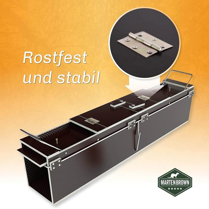 Actual product image Martenbrown Marten trap
