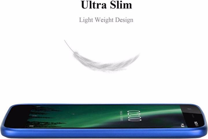 Actual product image Cadorabo Hard Cover Matt Metal Cover (Nokia 2)