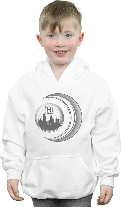 Immagine prodotto Hogwarts Moon Felpa con Cappuccio Ragazzi (140, 146)