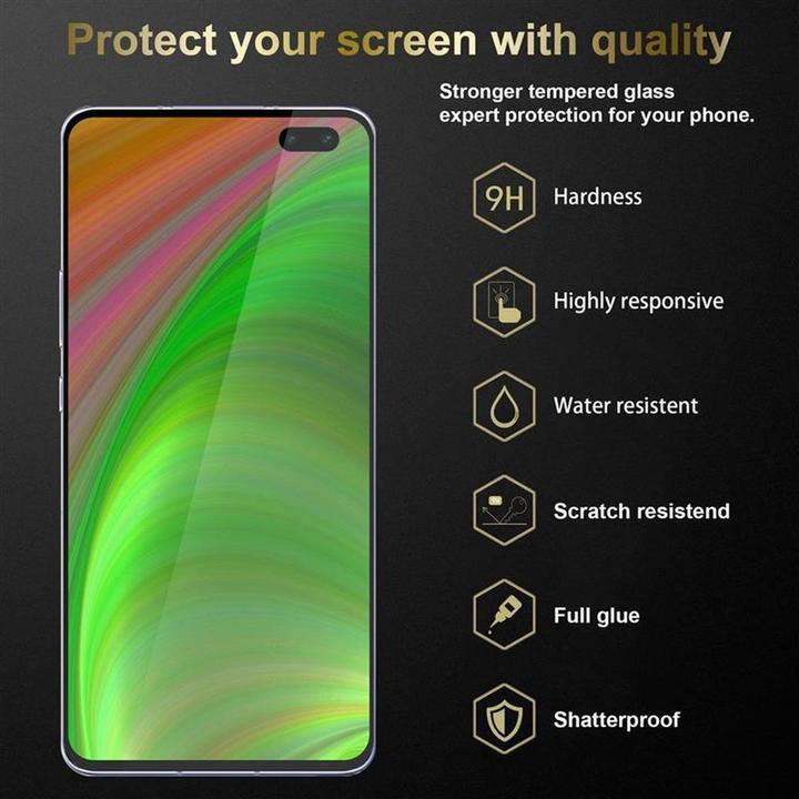 Actual product image Cadorabo Full screen display protection glass (3 Piece, Honor 30 Pro+)