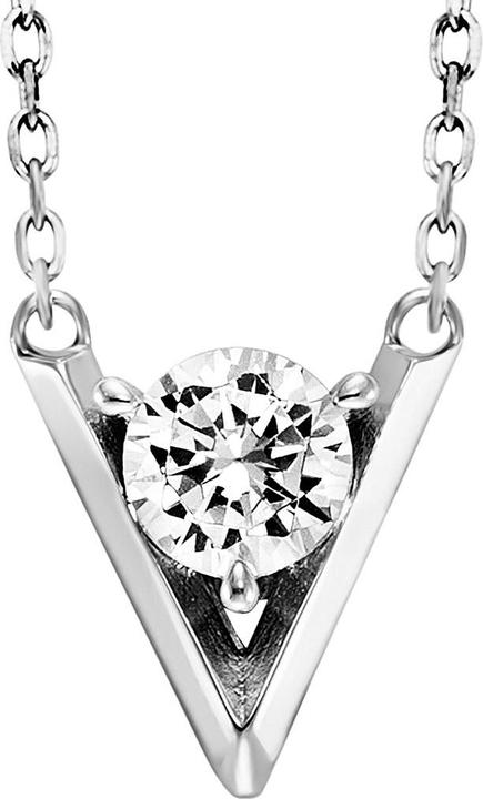 Produktbild Julie Julsen Halskette mit Anhänger Triangle (Silber 925)