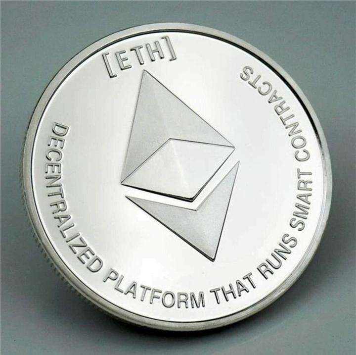 Actual product image Crypto Novelty Ethereum Cryptocurrency Souvenir Novelty Item Coin
