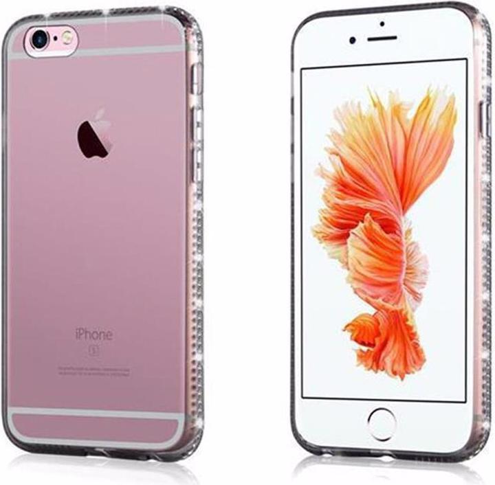 Actual product image Cadorabo TPU Ultra Slim Rhinestone Cover (Apple iPhone 6, Apple iPhone 6s)