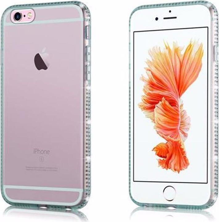 Actual product image Cadorabo TPU Ultra Slim Rhinestone Cover (Apple iPhone 6)