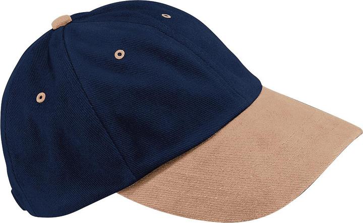 Beechfield Baseballkappe mit niedrigem Profil aus Baumwolle (2 StückPackung) (One Size)
