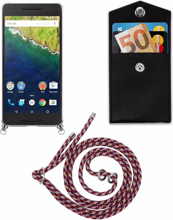 Produktbild Cadorabo TPU Handy Kette SILBER Cover