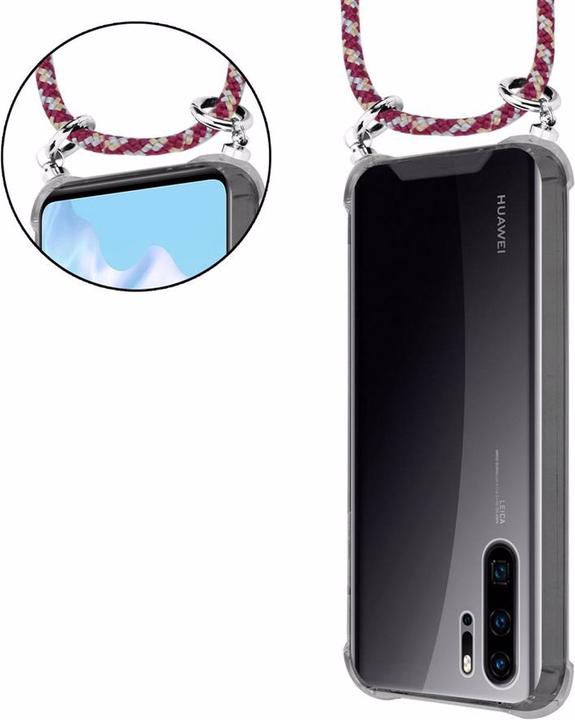 Produktbild Cadorabo TPU Handy Kette SILBER Cover