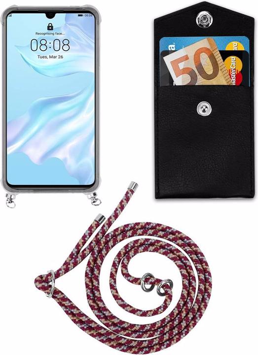 Produktbild Cadorabo TPU Handy Kette SILBER Cover