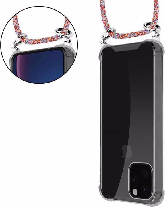 Produktbild Cadorabo TPU Handy Kette SILBER Cover