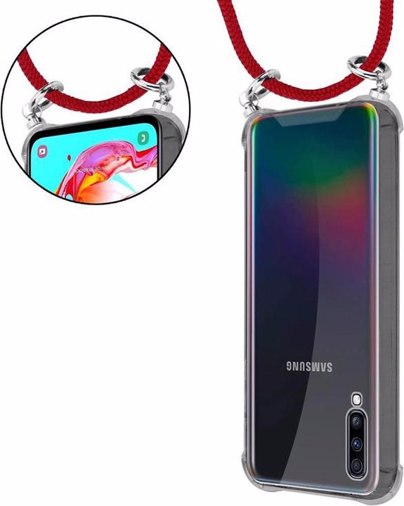 Produktbild Cadorabo TPU Handy Kette SILBER Cover