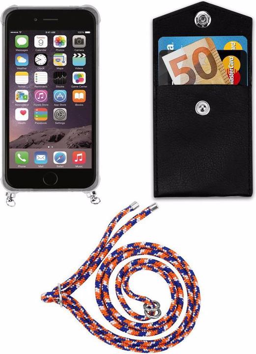 Produktbild Cadorabo TPU Handy Kette SILBER Cover