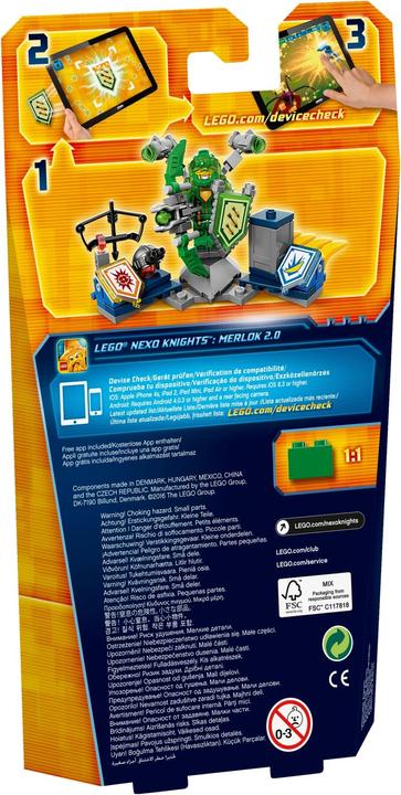 Immagine prodotto LEGO Nexo Knights ULTIMATE Aaron (70332, LEGO Nexo Knights)