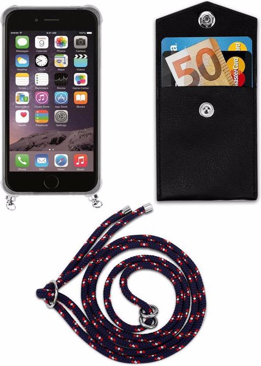 Produktbild Cadorabo TPU Handy Kette SILBER Cover