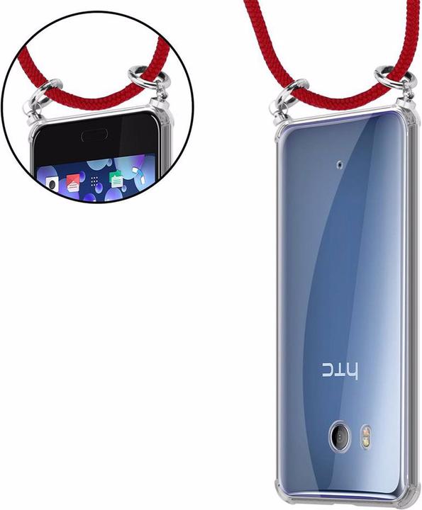 Produktbild Cadorabo TPU Handy Kette SILBER Cover