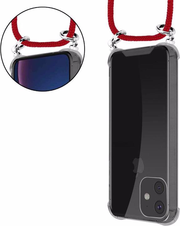 Produktbild Cadorabo TPU Handy Kette SILBER Cover