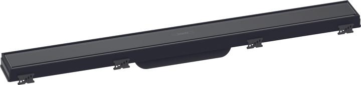 Actual product image hansgrohe HG shower channel RainDrain Match m height-adjustable frame 700mm black (700 mm)