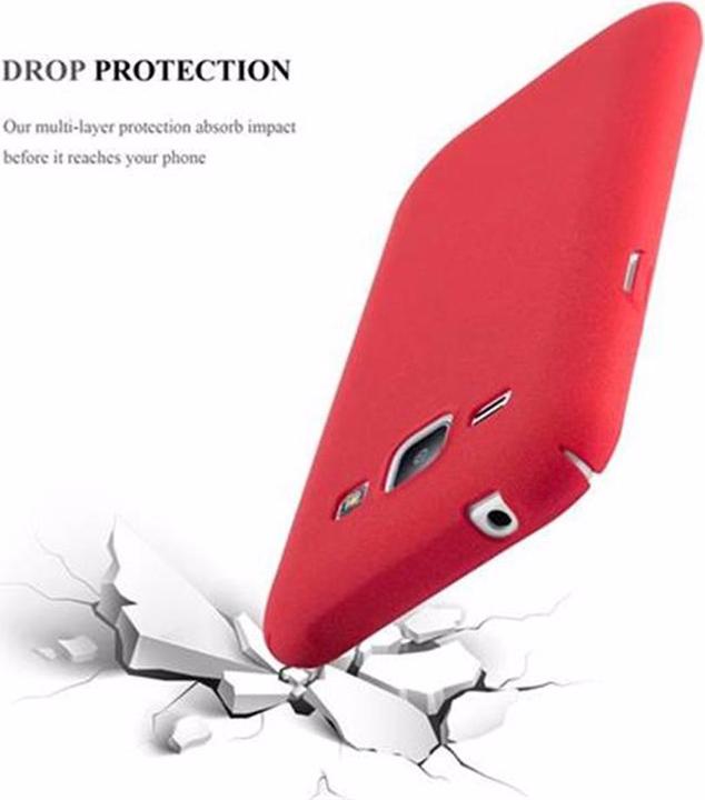 Image du produit Cadorabo Couverture rigide Frosty Cover (Samsung Galaxy J1)