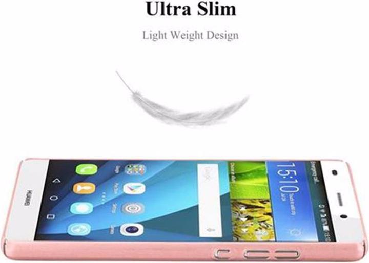 Actual product image Cadorabo Hard Cover Matt Metal Cover (Huawei P8 Lite)