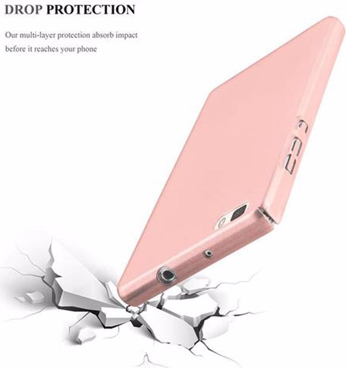 Actual product image Cadorabo Hard Cover Matt Metal Cover (Huawei P8 Lite)