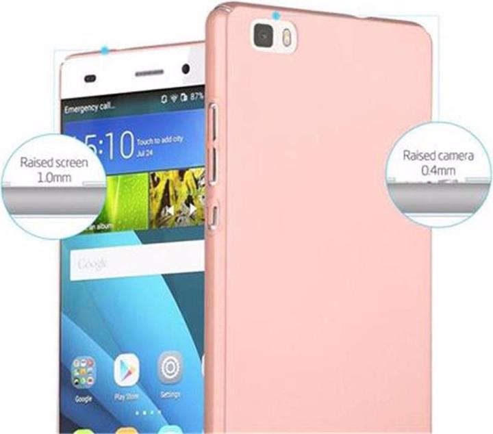 Actual product image Cadorabo Hard Cover Matt Metal Cover (Huawei P8 Lite)