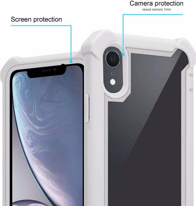 Actual product image Cadorabo Hybrid 2-in-1 Acrylic Cover (Apple iPhone XR)