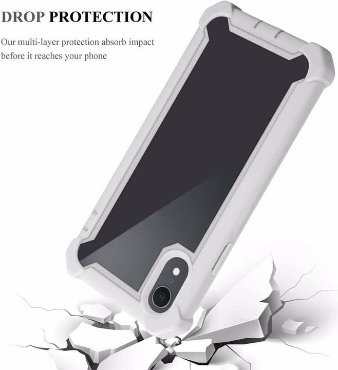 Actual product image Cadorabo Hybrid 2-in-1 Acrylic Cover (Apple iPhone XR)